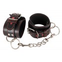 Leather Handcuffs BK