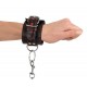 Кожаные наручники Handcuffs BK