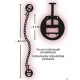 Štipaljke Nipple Chain