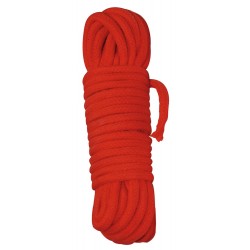Веревка для связывания Bondage Rope красная 10m