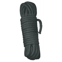 Веревка для связывания Bondage Rope черная 10m