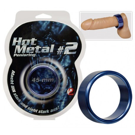Metalni prsten Cock Ring Aluminium "Hot Metal"