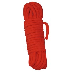 Веревка для связывания Bondage Rope красная 3m