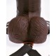 Strap-on sa vibracijom 8" Hollow Rechargeable Strap-on with Remote