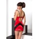 Komplet POLINA CHEMISE red S/M - Passion