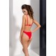 Komplet LORAINE BODY red S/M - Passion