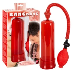 Pumpa za penis Penis Pump Bang Bang Red