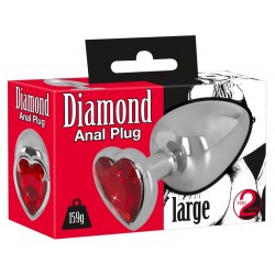 Анальная пробка Diamond Anal plug L