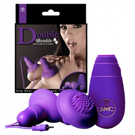 Vacuum - pump Double Double Nipple and Clitoris Stimulators