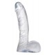 Dildo Crystal Clear Dong Small