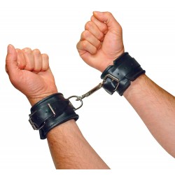 Кожаные наручники 