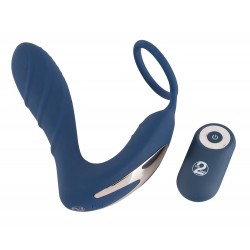 Vibrating Prostate Plug with Cock Ring