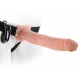 Vibrating Hollow 11 Strap-On